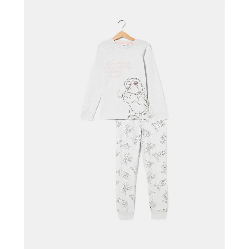 BLUKIDS PIDZAMA GREY MELANGE