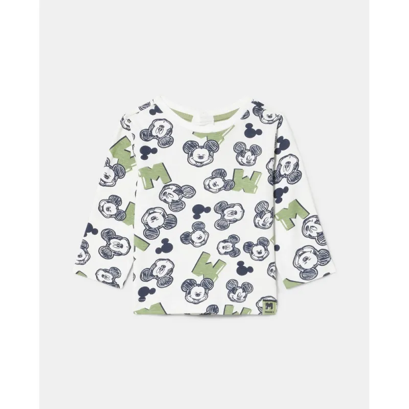 BLUKIDS MAJICA DUG RUKAV BRIGHT WHITE