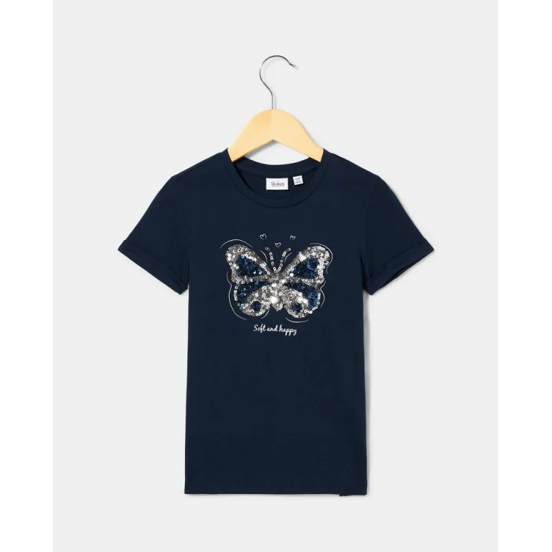 BLUKIDS MAJICA KRATAK RUKAV DRESS BLUES