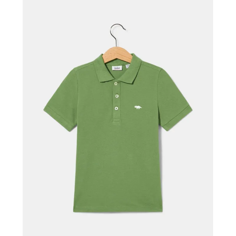 BLUKIDS MAJICA POLO KRATAK RUKAV WATERCRESS