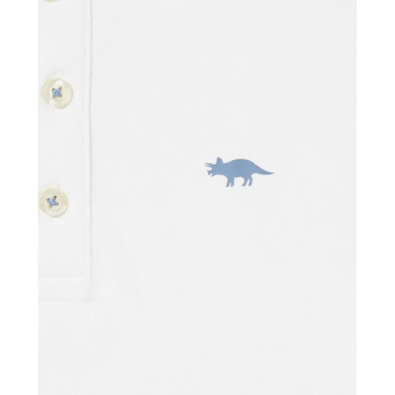 BLUKIDS MAJICA POLO KRATAK RUKAV BRIGHT WHITE