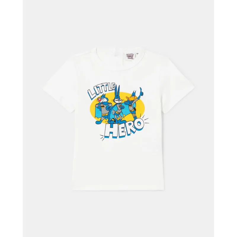 BLUKIDS MAJICA KRATAK RUKAV BRILLIANT WHITE