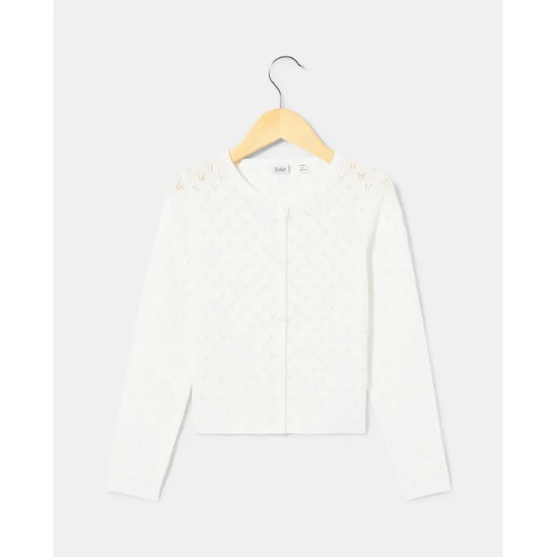 BLUKIDS KARDIGAN BRIGHT WHITE