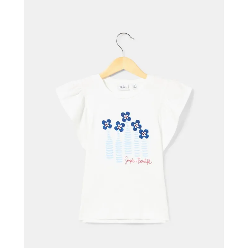 BLUKIDS MAJICA KRATAK RUKAV BRIGHT WHITE