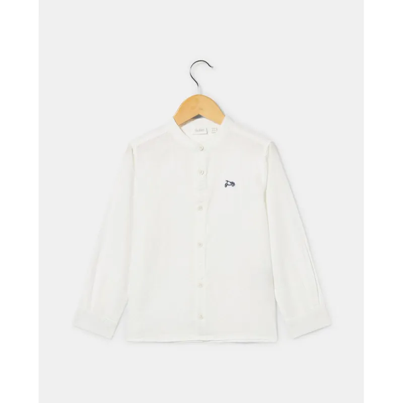 BLUKIDS KOSULJA DUG RUKAV BRILLIANT WHITE