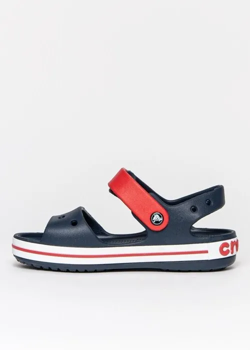 CROCS SANDALE NAVY/RED