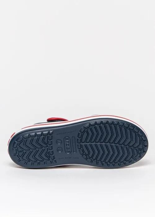 CROCS SANDALE NAVY/RED
