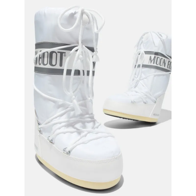 MOON BOOT ICON NYLON WHITE