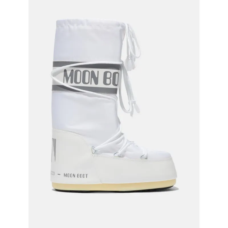 MOON BOOT ICON NYLON WHITE