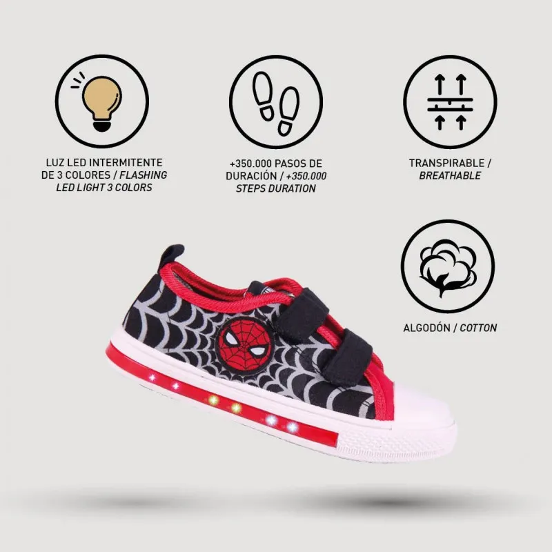 CERDA PATIKE SPIDERMAN RED