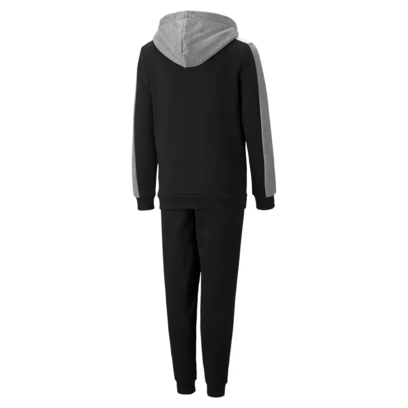 PUMA ESS+ BLOCK HOODED SUIT FL B