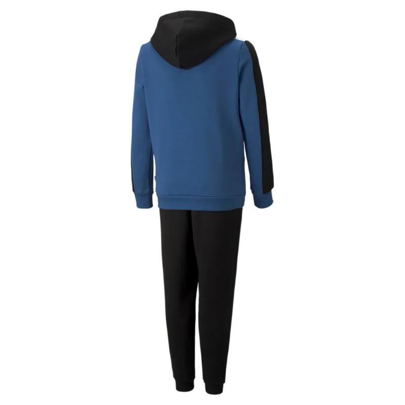 PUMA ESS+ BLOCK HOODED SUIT FL B