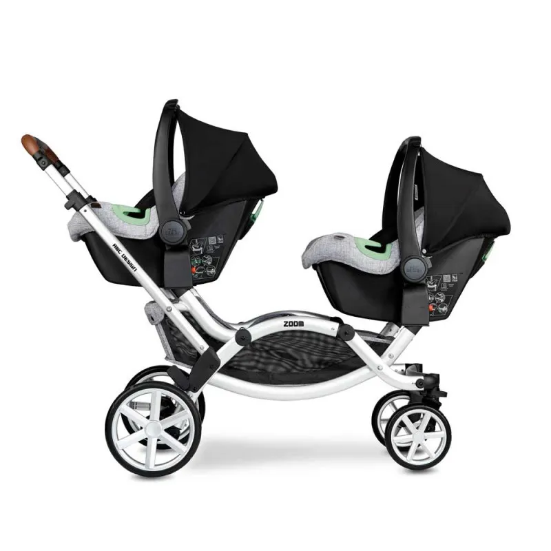 ABC DESIGN KOLICA ZA BLIZANCE ZOOM GRAPHITE GREY