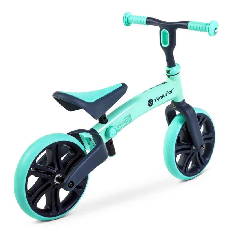 YVOLUTION VELO JUNIOR BALANS BICIKL ZELENI 4L/13L/16L CL 2PK