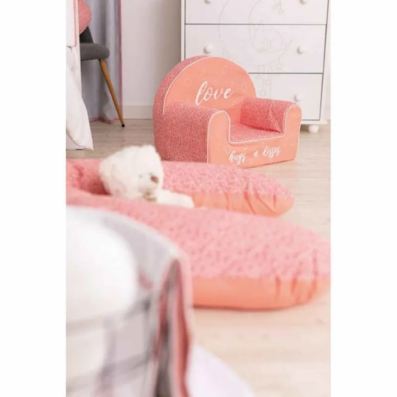 BUBABA POSTELJINA 6 DELOVA PINK SRCA