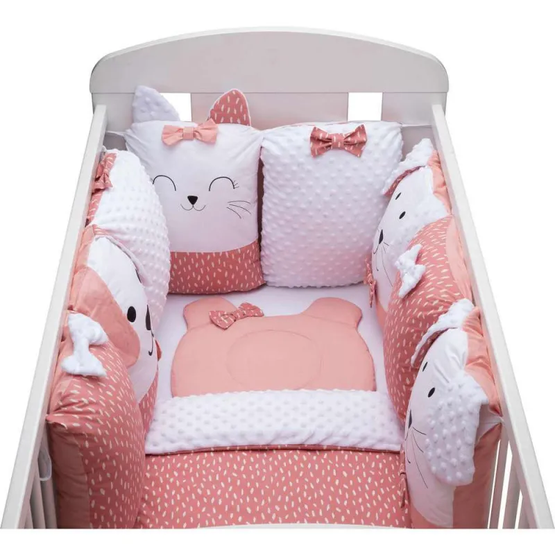 BUBABA POSTELJINA SET 12 DELOVA CUVARI SNA ROZE