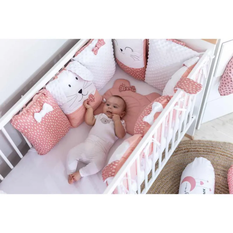 BUBABA POSTELJINA SET 12 DELOVA CUVARI SNA ROZE