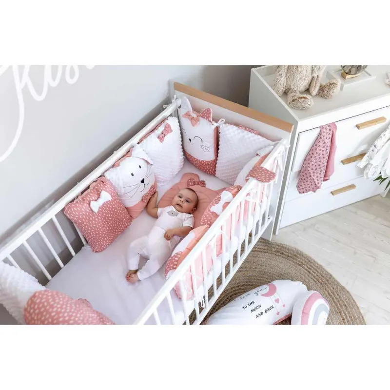 BUBABA POSTELJINA SET 12 DELOVA CUVARI SNA ROZE