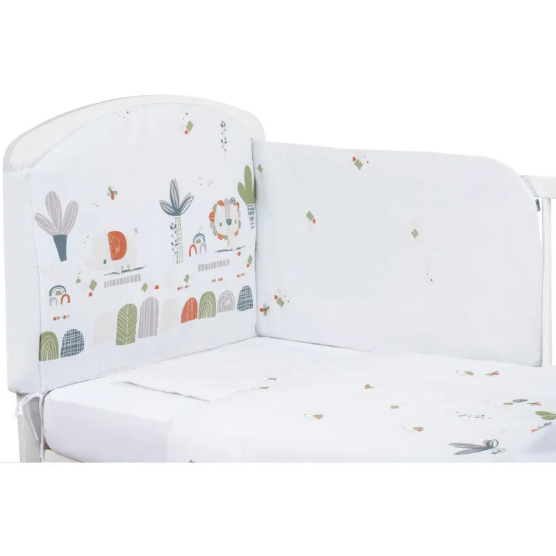 BUBABA POSTELJINA SET 6 DELOVA SLON I LAV