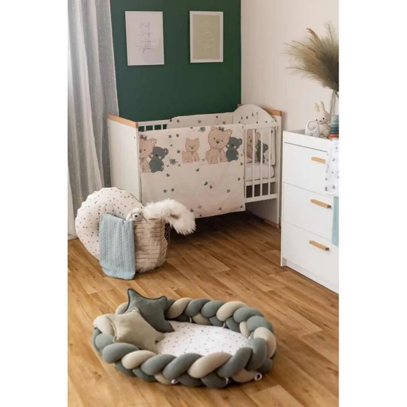 BUBABA POSTELJINA SET 6 DELOVA ROMANTIC MEDVEDIC