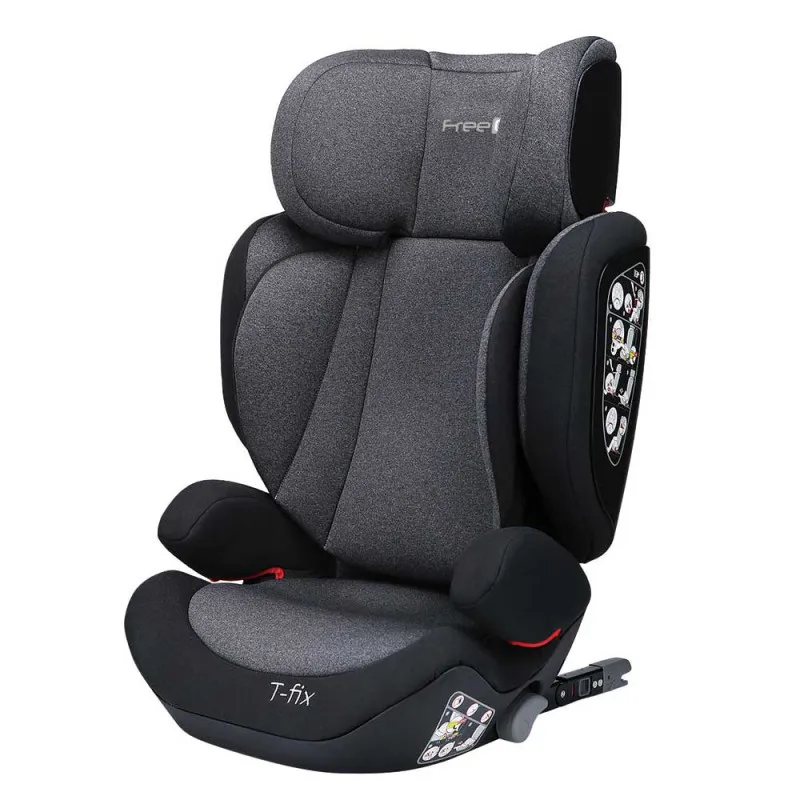FREEON AUTO SEDISTE 2/3 (15-36KG) TORNADO FIX BLACK