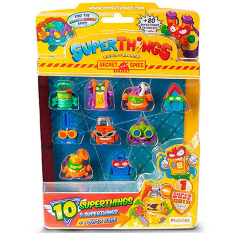 SUPERTHINGS -SECRET SPIES BLISTER 10