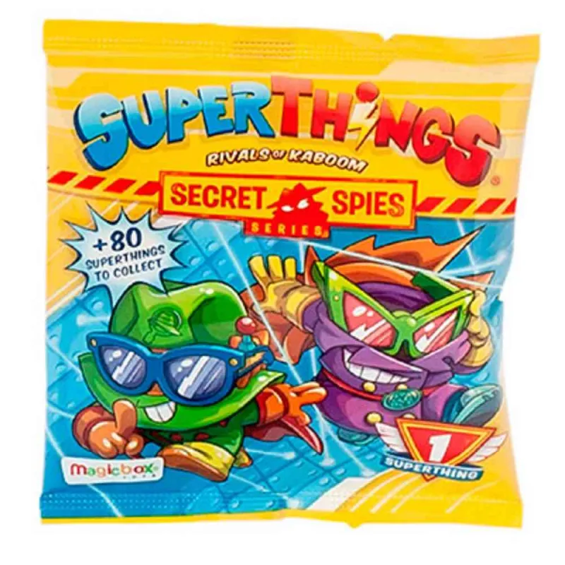 SUPERTHINGS SECRET SPIES 8 X 50 ONE PACK 