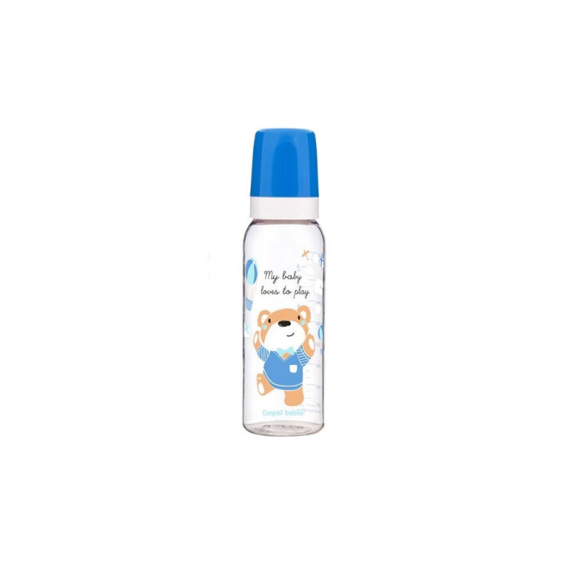 CANPOL FLASICA 250 ML SWEET FUN - PLAVA 