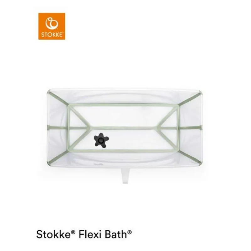 STOKKE KADICA FLEXI BATH TRANSPARENT GREEN