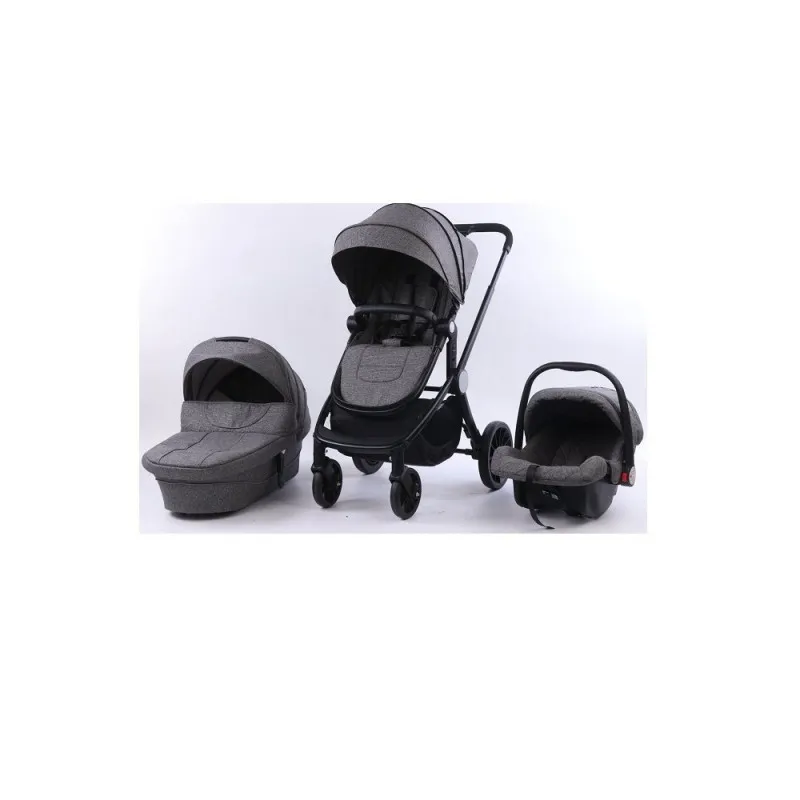 BBO KOLICA ZA BEBE D800 TRIO MASTER GREY