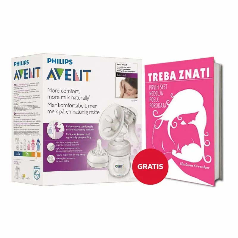AVENT PHILIPS PUMPICA ZA IZMAZANJE 5772 KNJIGA TREBA ZNATI S.CRVENKOV