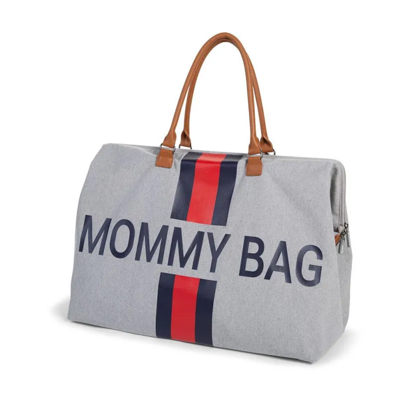 CHILDHOME MOMMY BAG BIG, RUCNA TORBA, SIVA SA PRUGAMA