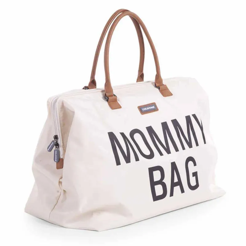 CHILDHOME MOMMY BAG BIG, RUCNA TORBA OFF WHITE