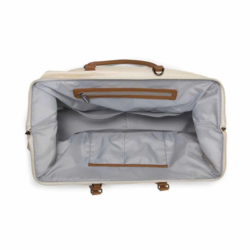 CHILDHOME MOMMY BAG BIG, RUCNA TORBA OFF WHITE