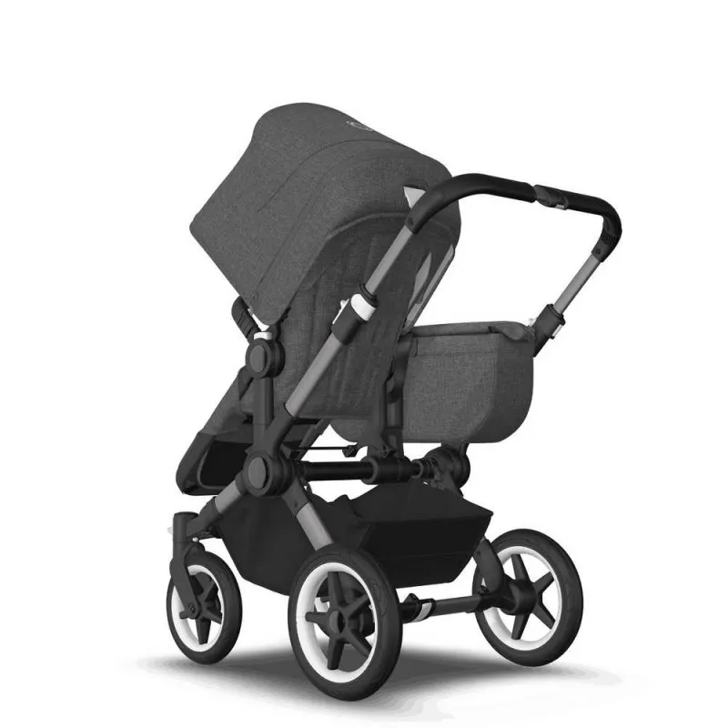 BUGABOO KOLICA DONKEY 5 MONO COMPLETE GRAPHITE/GREY MELANGE-GREY MELANGE