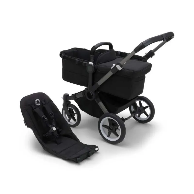 BUGABOO KOLICA DONKEY 5 BASE GRAPHITE/MIDNIGHT BLACK