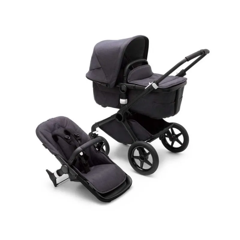 BUGABOO KOLICA FOX 3 MINERAL COMPLETE BLACK/WASHED BLACK