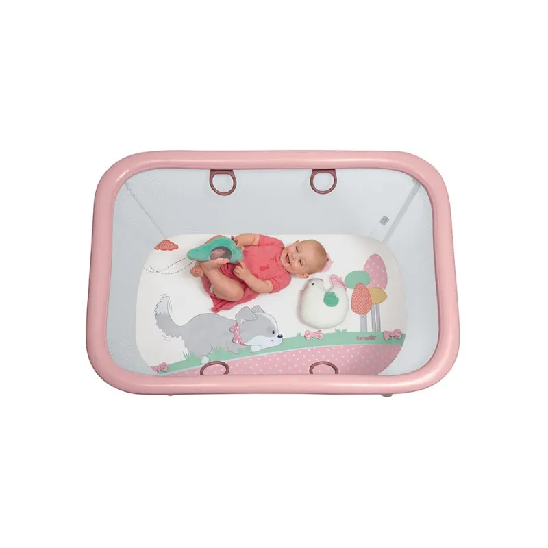 BREVI SOFT PLAY OGRADICA ZA OGRU NINO NINA - PLAVO ROZE