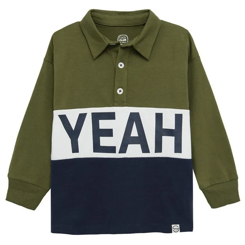 COOL CLUB MAJICA POLO DUG RUKAV 1-COOL SCHOOL