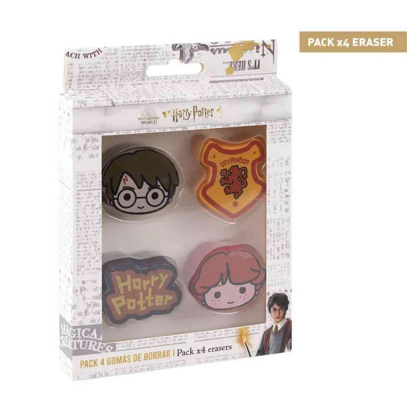 CERDA GUMICE X4 HARRY POTTER