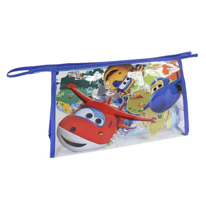 CERDA SUPER WINGS NESESER SET cetka, casa, peskiric,ulozak za cetkicu decaci