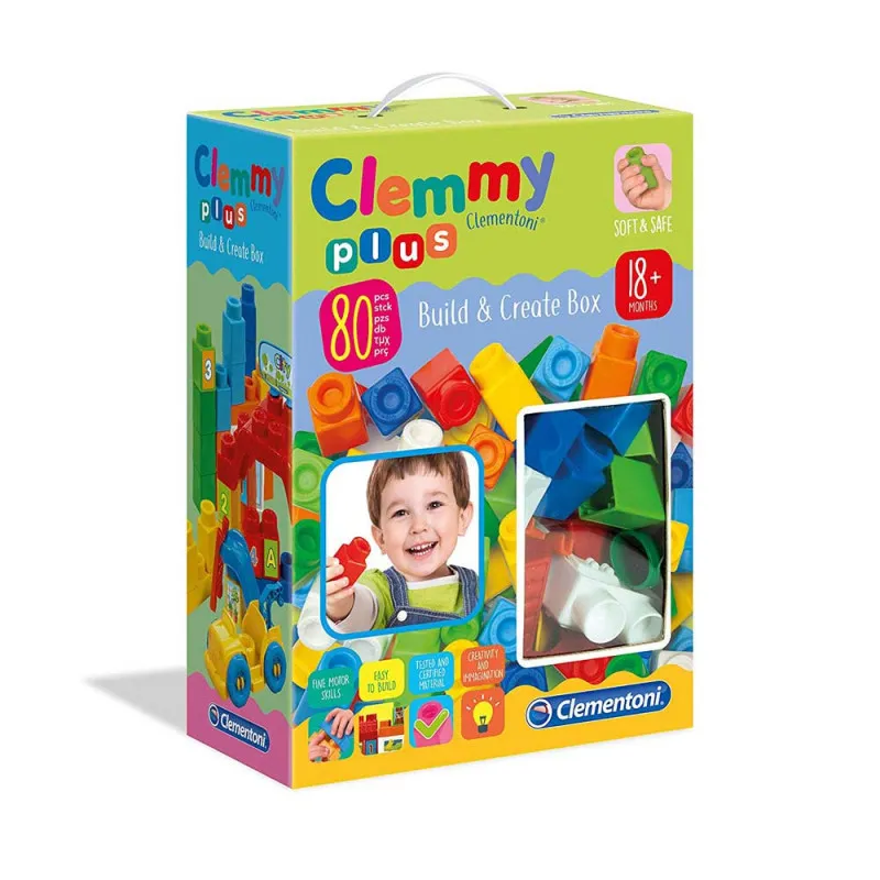 CLEMMY PLUS SET 80 KOCKICA ZELENE