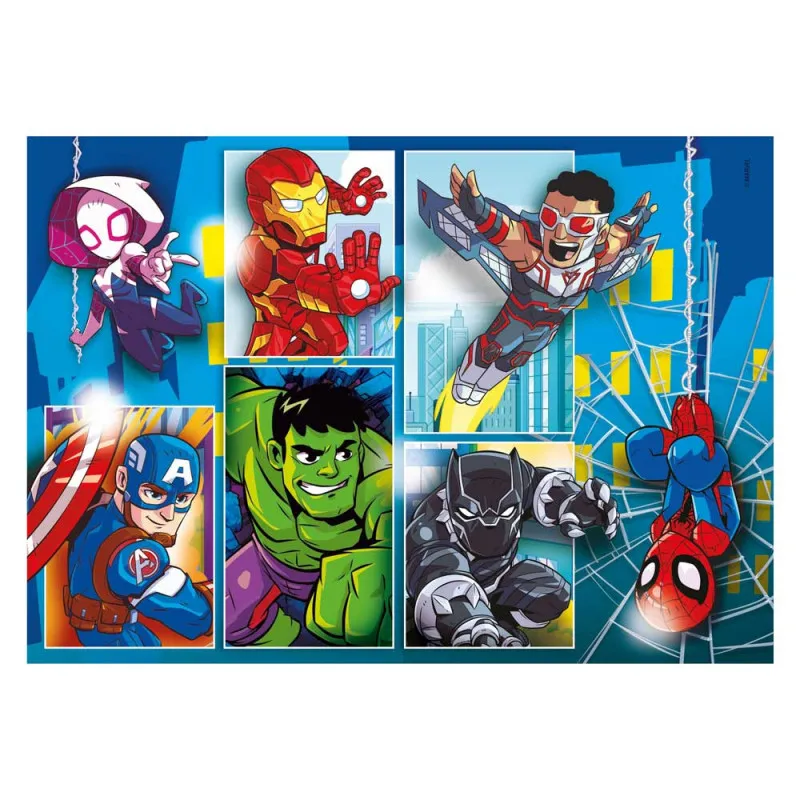 CLEMENTONI PUZZLE 2X20 SUPERHERO