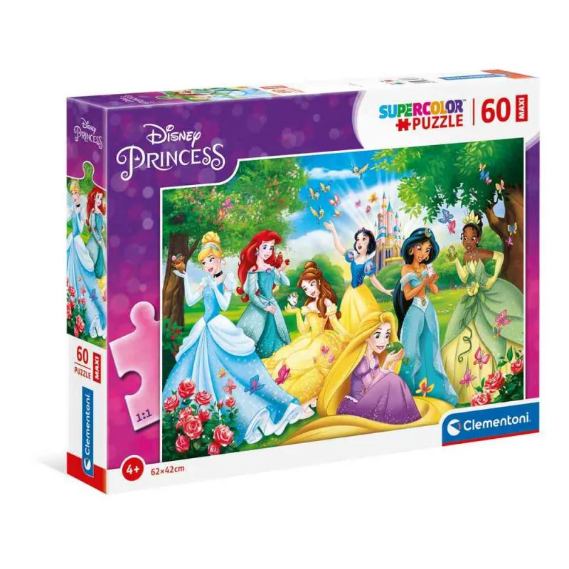CLEMENTONI PUZZLE 60 MAXI PRINCESS