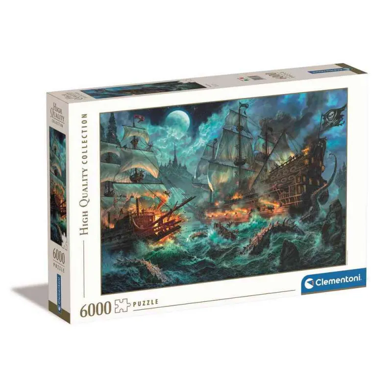 CLEMENTONI PUZZLE 6000 HQC PIRATES