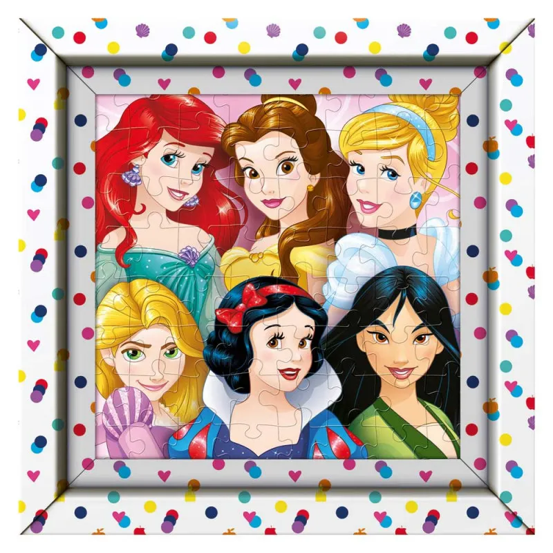 CLEMENTONI PUZZLE 60 FRAME ME UP - PRINCESS