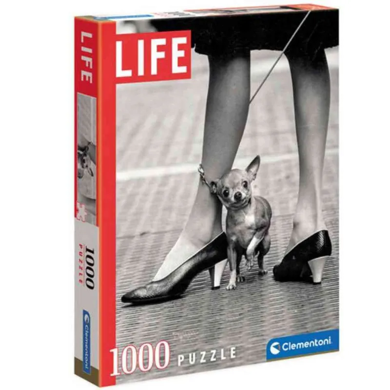 CLEMENTONI PUZZLE 1000 HQC LIFE - CHIHUAUA