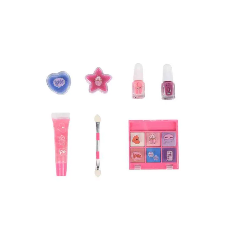 CANENCO SET SMINKE PINK LILA