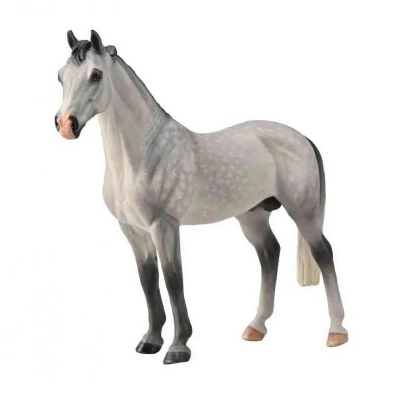 COLLECTA HANOVERIAN STALLION DAPPLED GREY