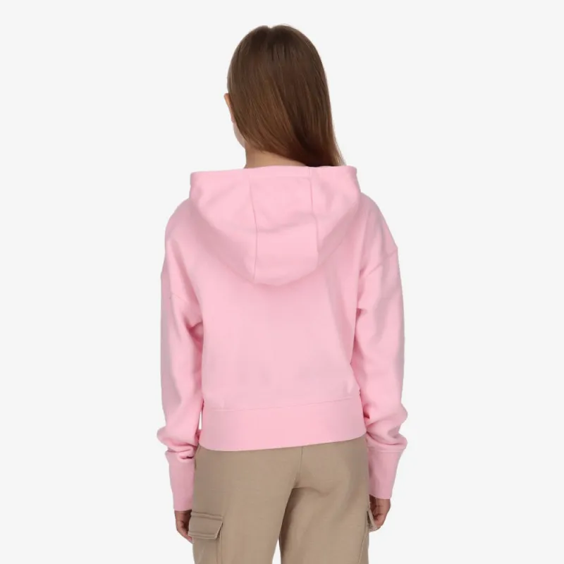 NIKE DUKS G NSW CLUB FT CROP HOODIE HBR
